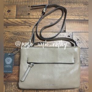 Vince Camuto Gally Leather Crossbody Bag, NWT